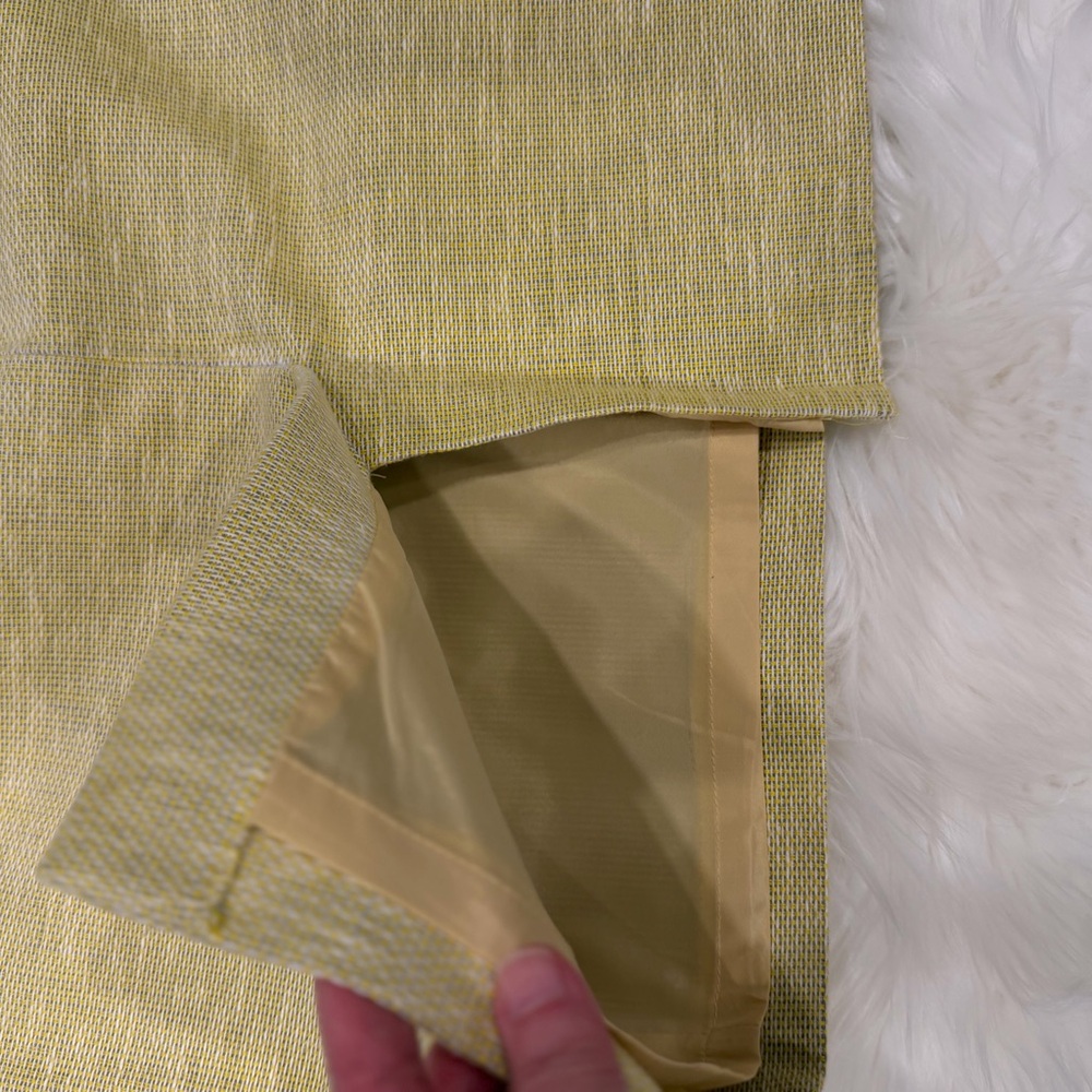 Banana Republic Lemon Yellow Pencil Skirt - Picture 8 of 9